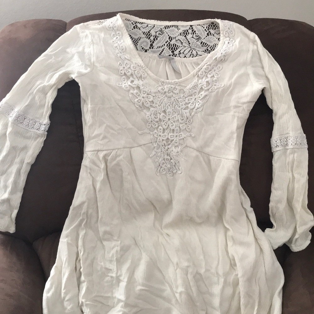 Vanity white dress size S